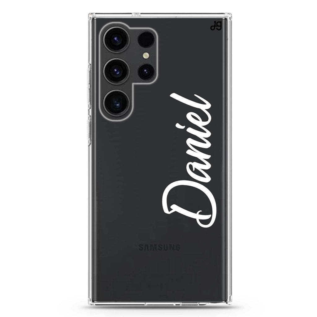 Magnificent Handwritten Samsung Galaxy Ultra 可加名字透明保護殼，適用 S26/S25/S24/S23 Ultra，圖1