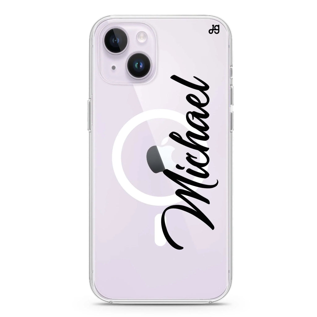 Pinky Hearts iPhone 14 Magsafe 兼容水晶透明保護殼
