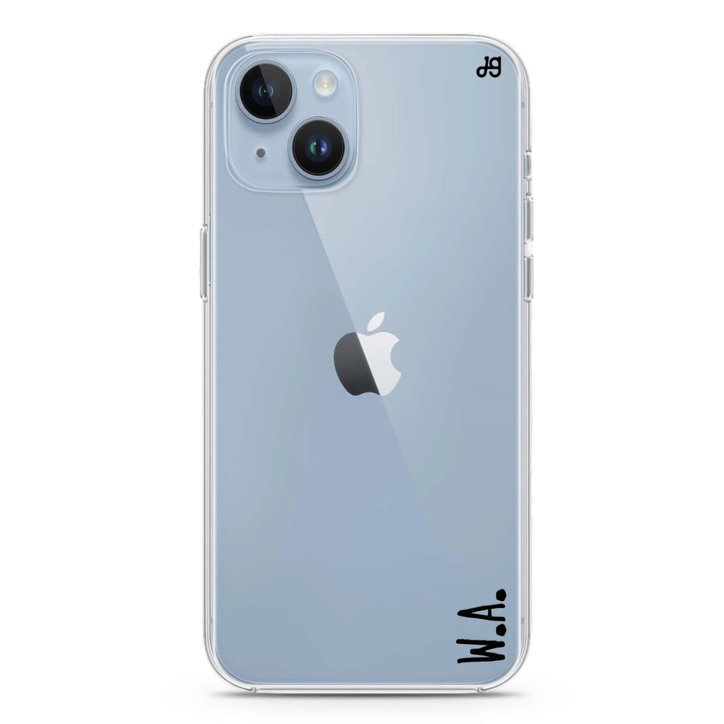 Causal Written Custom iPhone 14 水晶透明保護殼