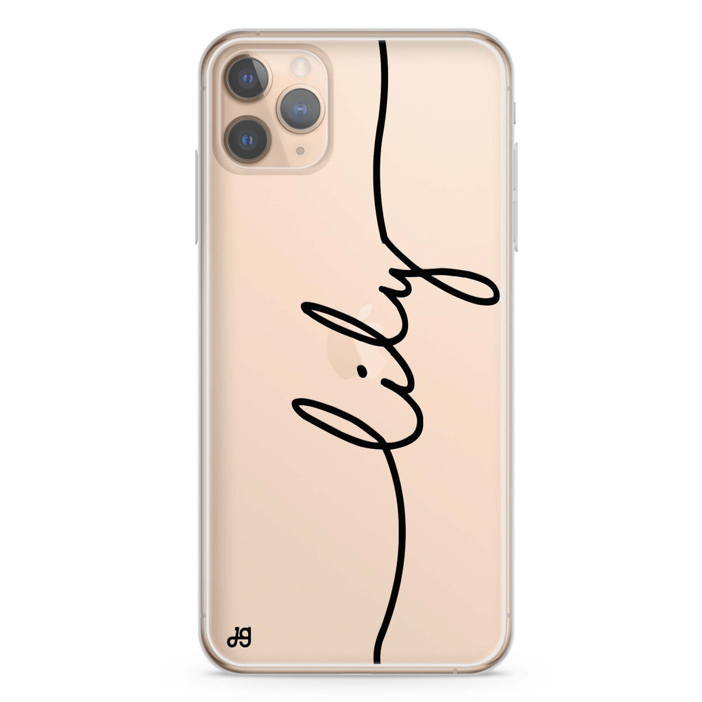 Vertical Handwritten II iPhone 11 Pro Max 水晶透明保護殼