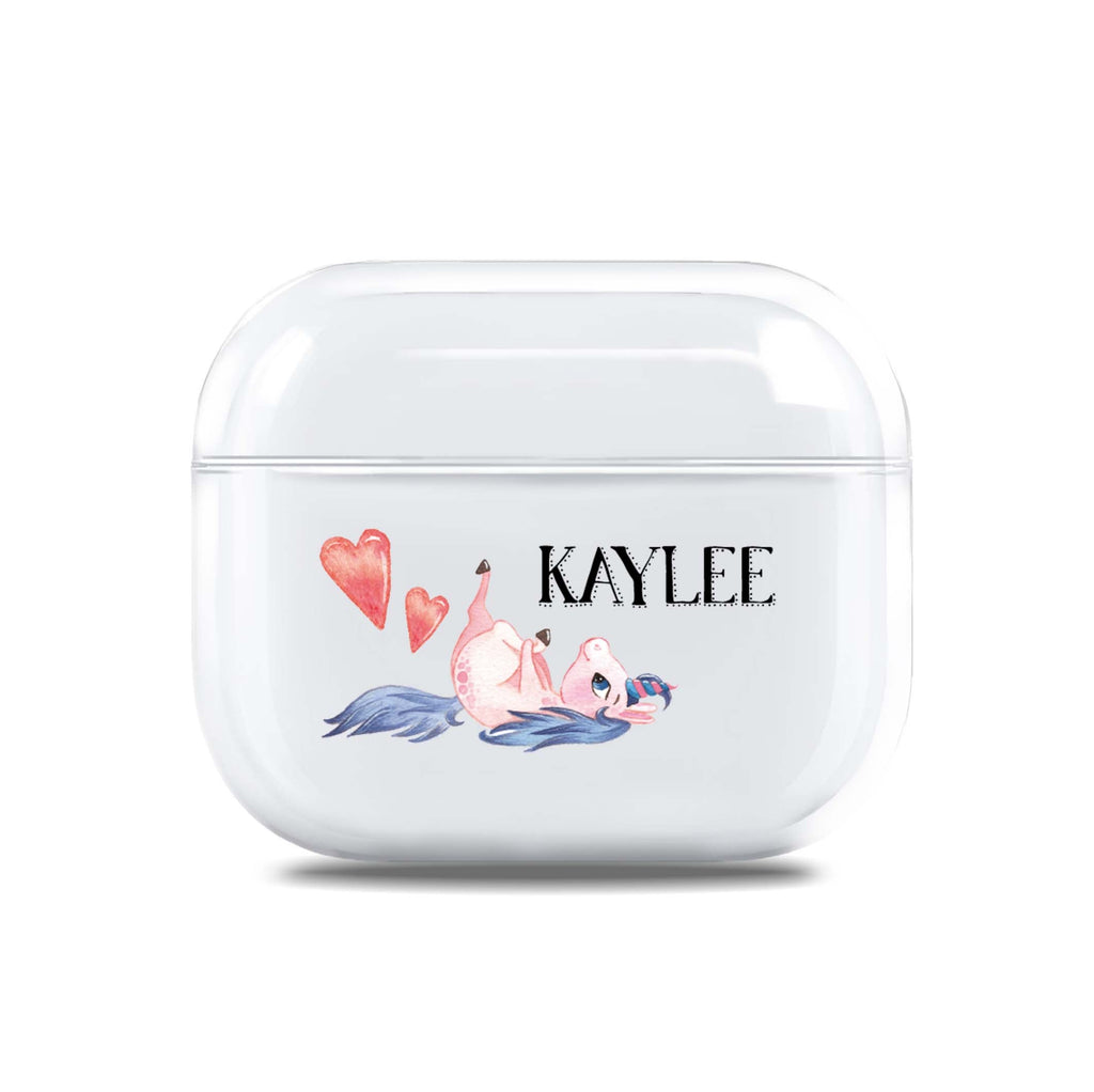 Heartful Unicorn AirPods 透明保護殻