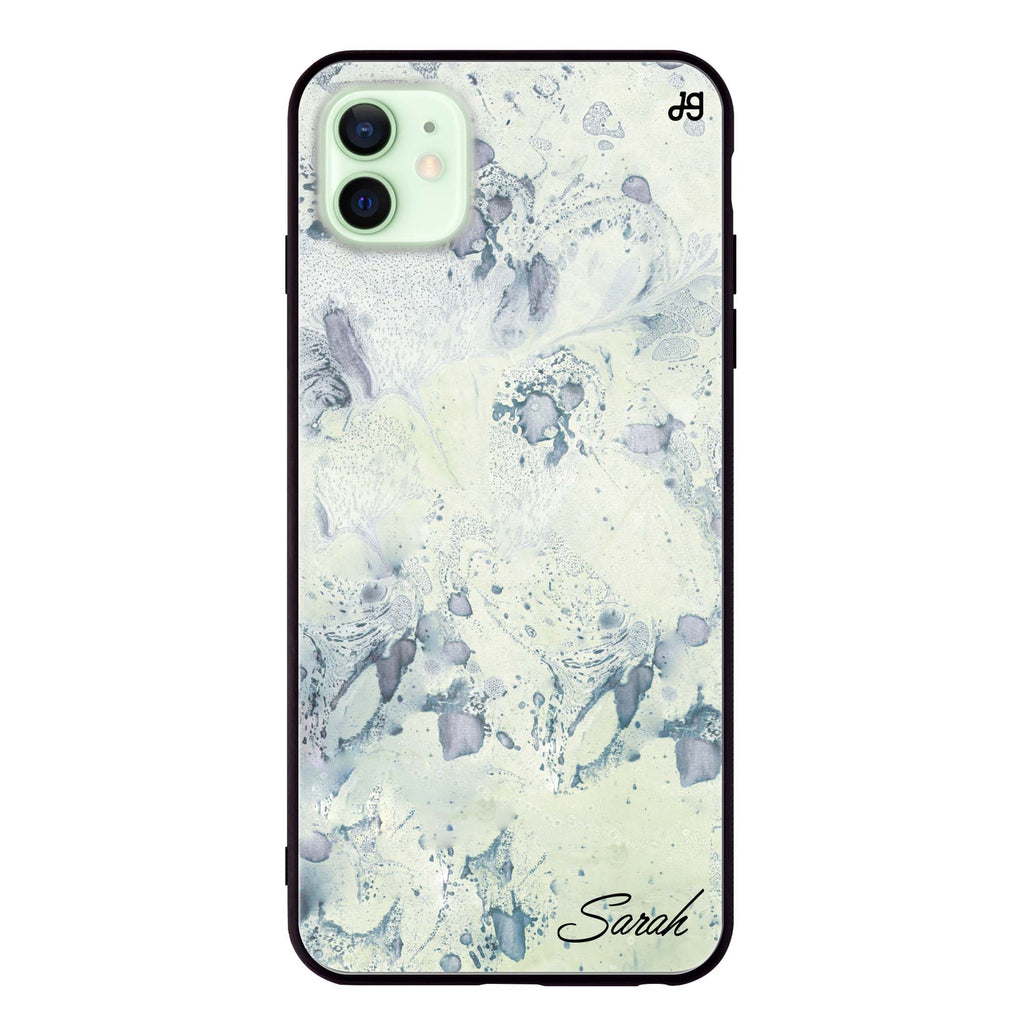 Vintage Marble iPhone 12 mini 超薄強化玻璃殻
