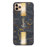 Luxury Gold Marble iPhone 11 Pro Max 超薄強化玻璃殻