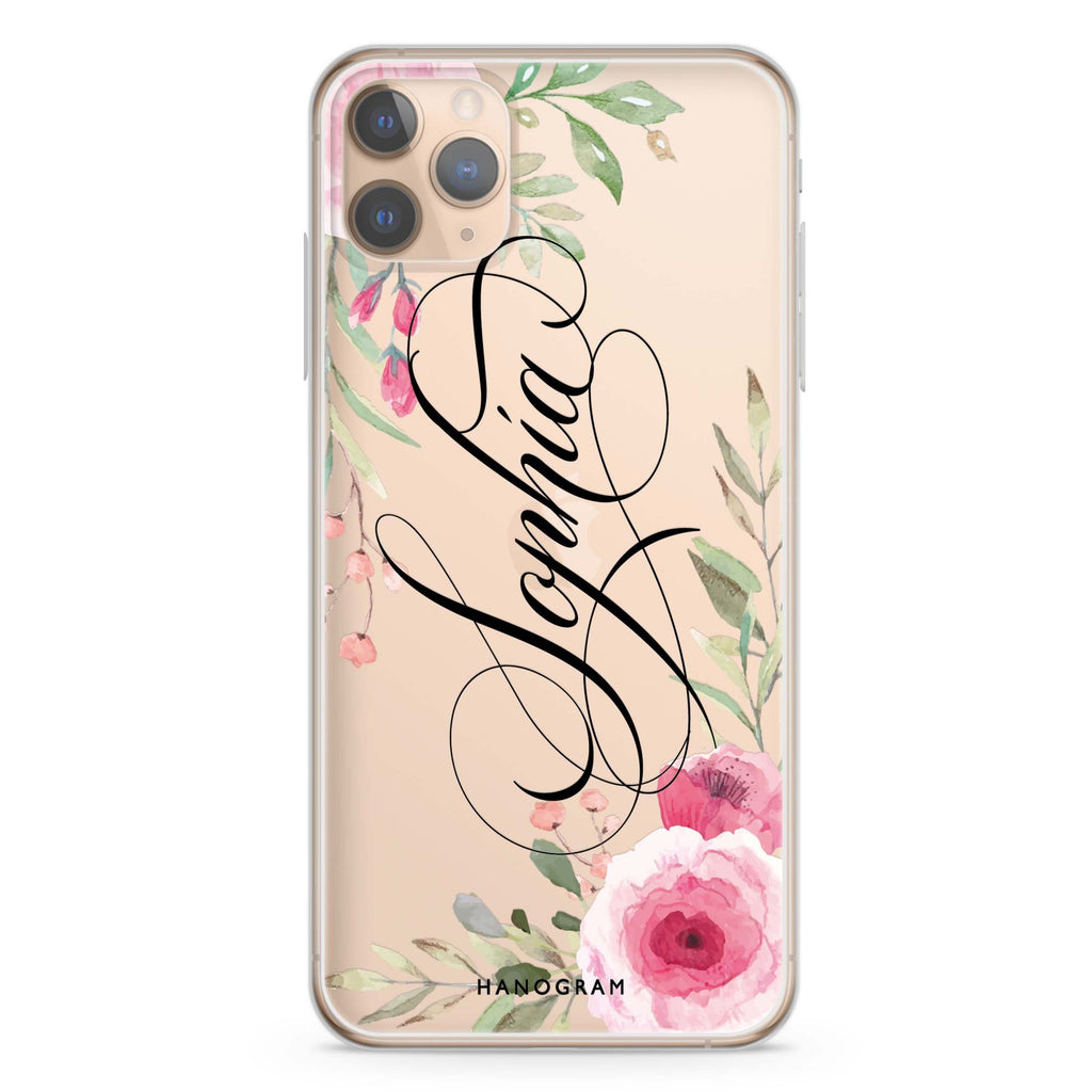 Flowers Fantasy iPhone 11 Pro 水晶透明保護殼