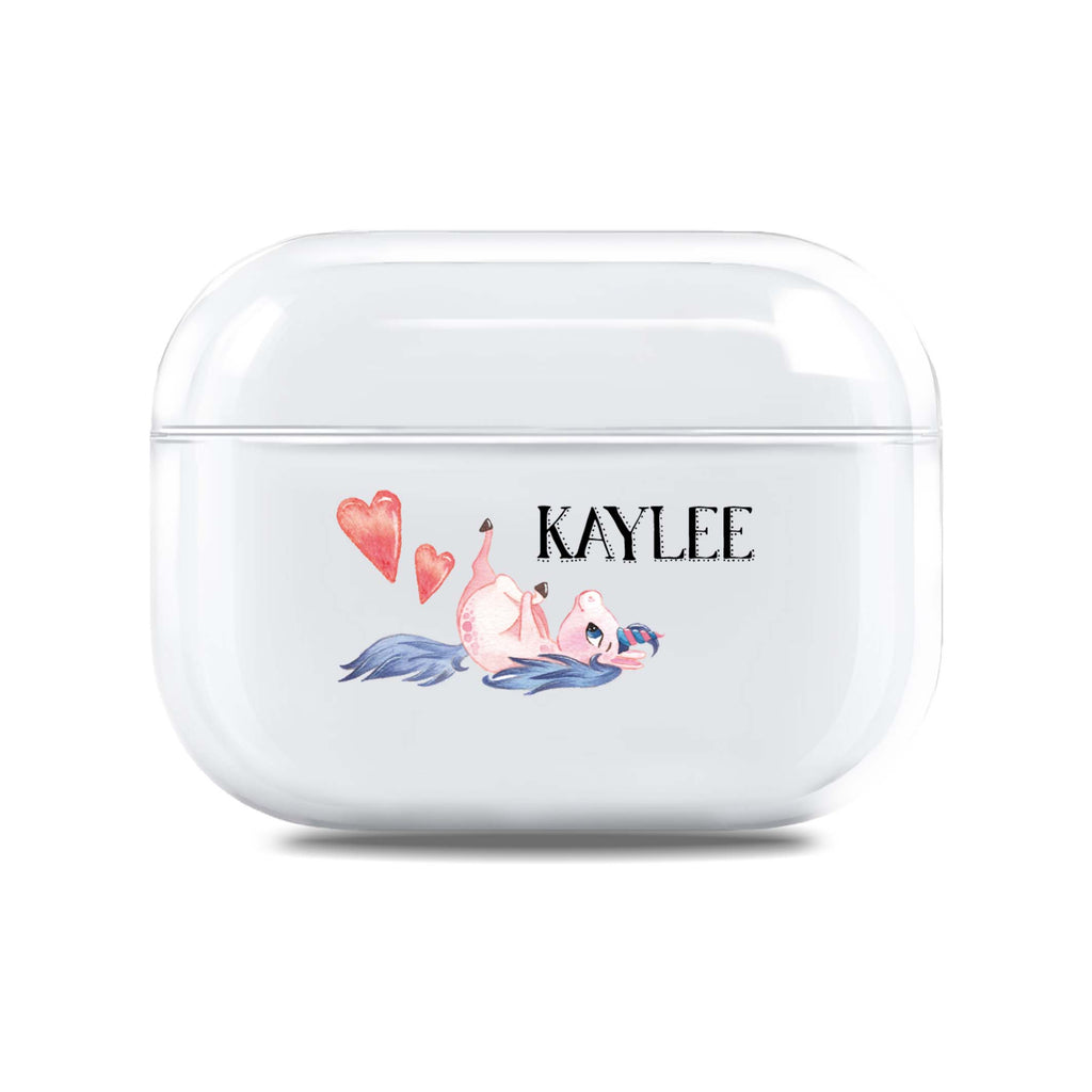 Heartful Unicorn AirPods Pro 透明保護殻