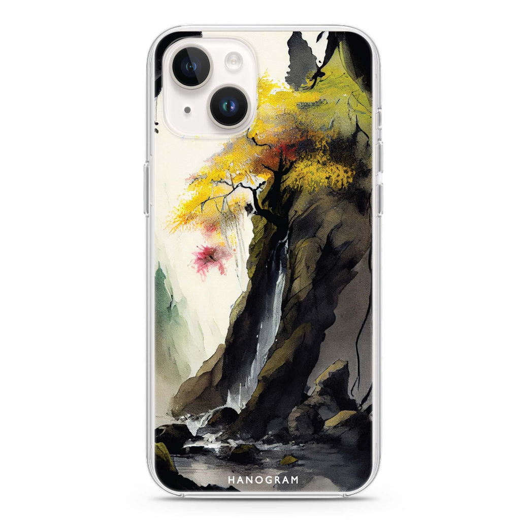 Japanese painting iPhone 14 水晶透明保護殼