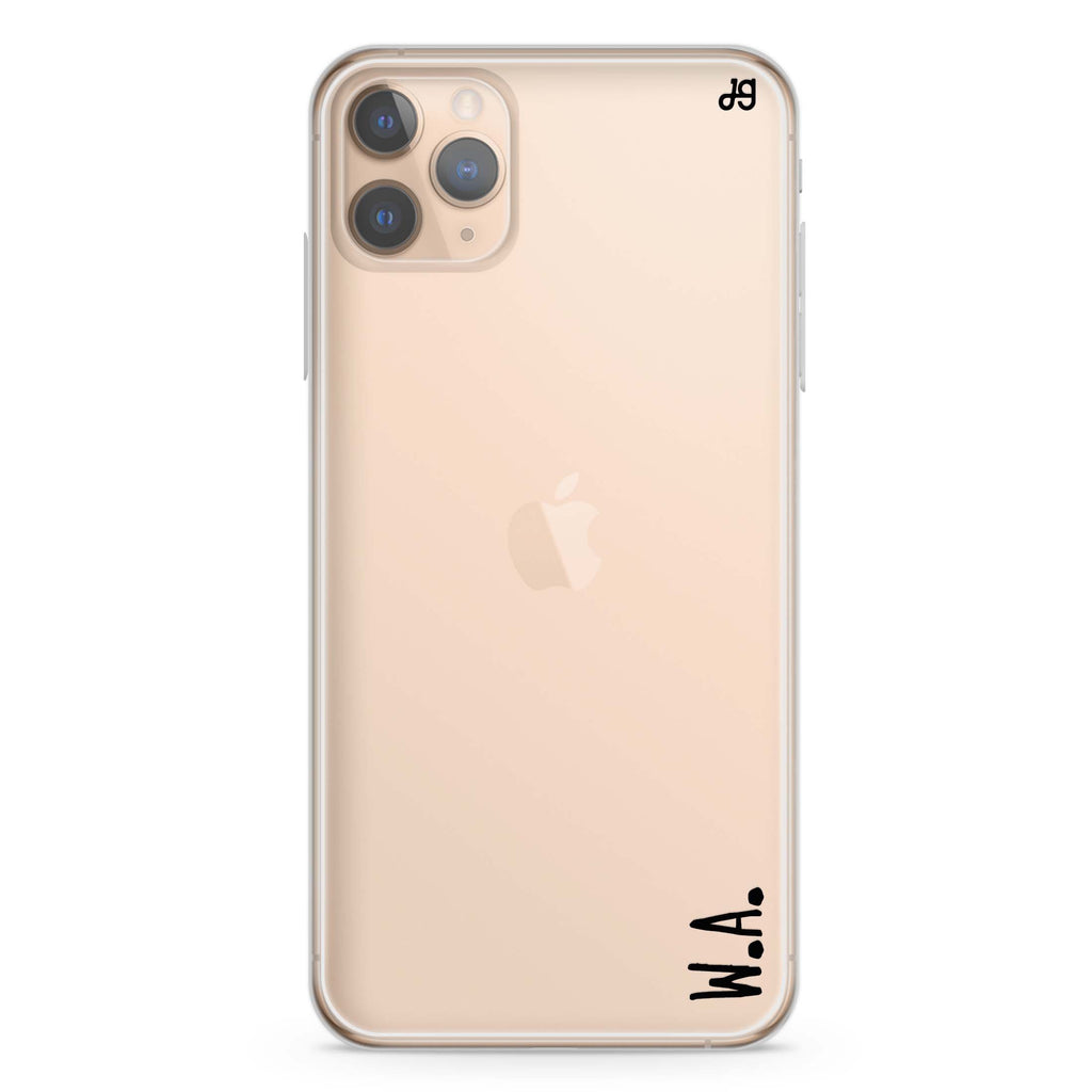 Causal Written Custom iPhone 11 Pro 水晶透明保護殼
