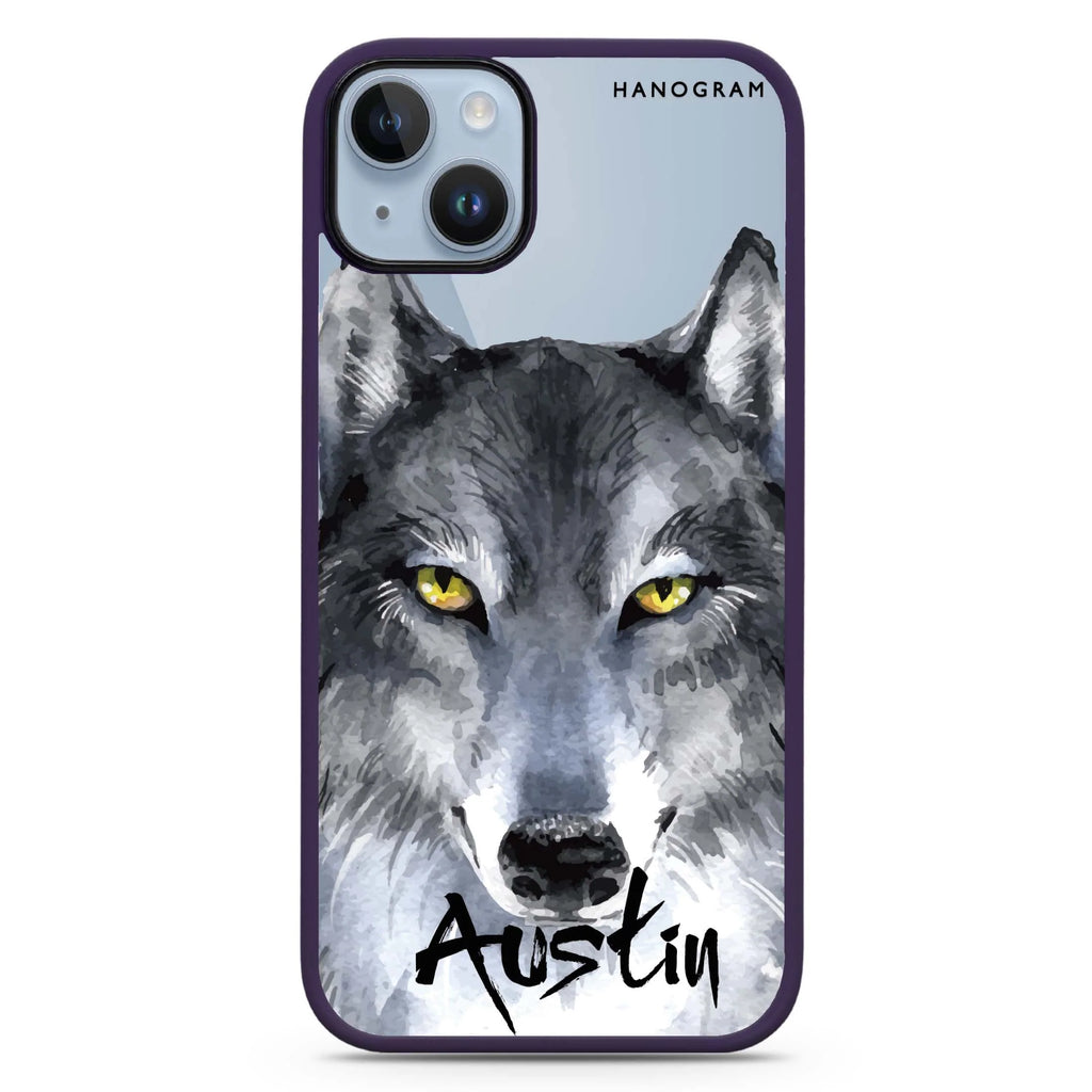 Snow Wolf iPhone 14 Plus Magsafe 兼容防衝擊保護殼