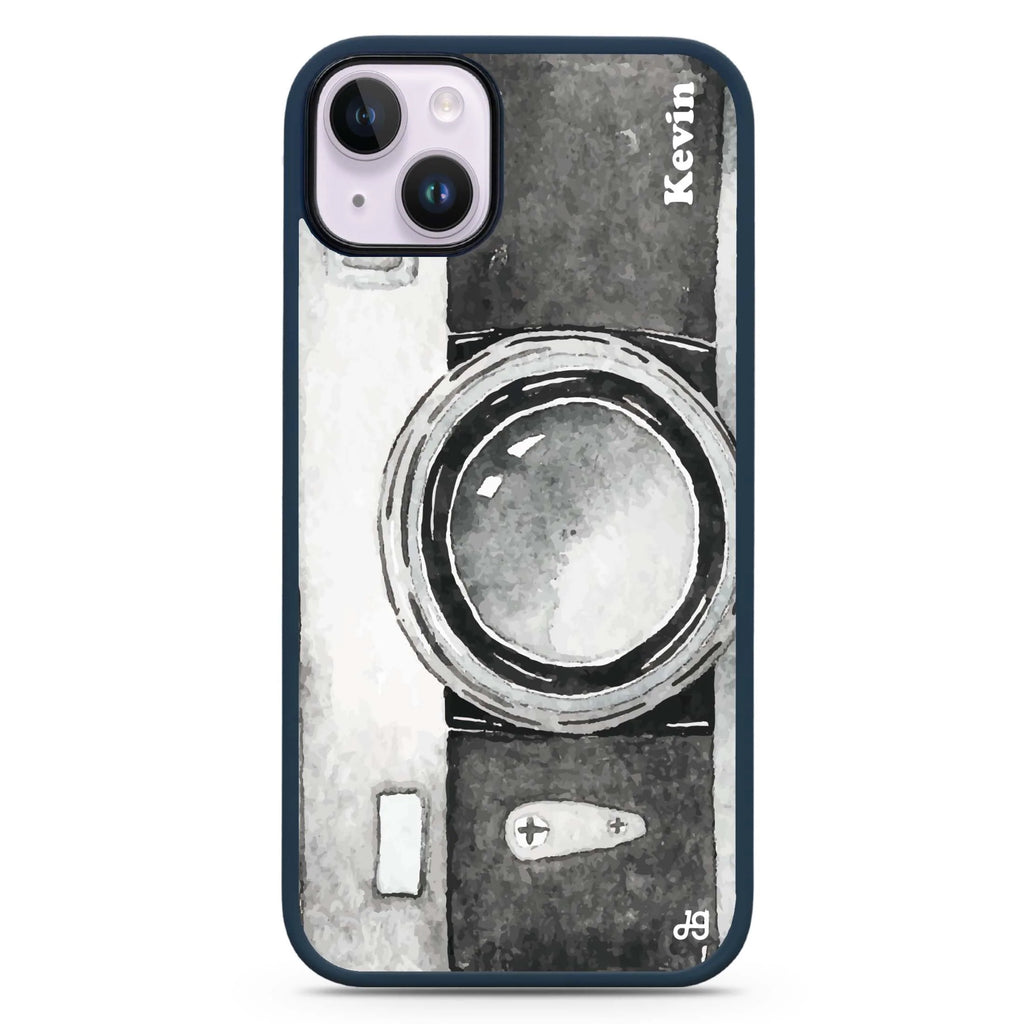 Fashion Camera iPhone 14 Plus Magsafe 兼容防衝擊保護殼