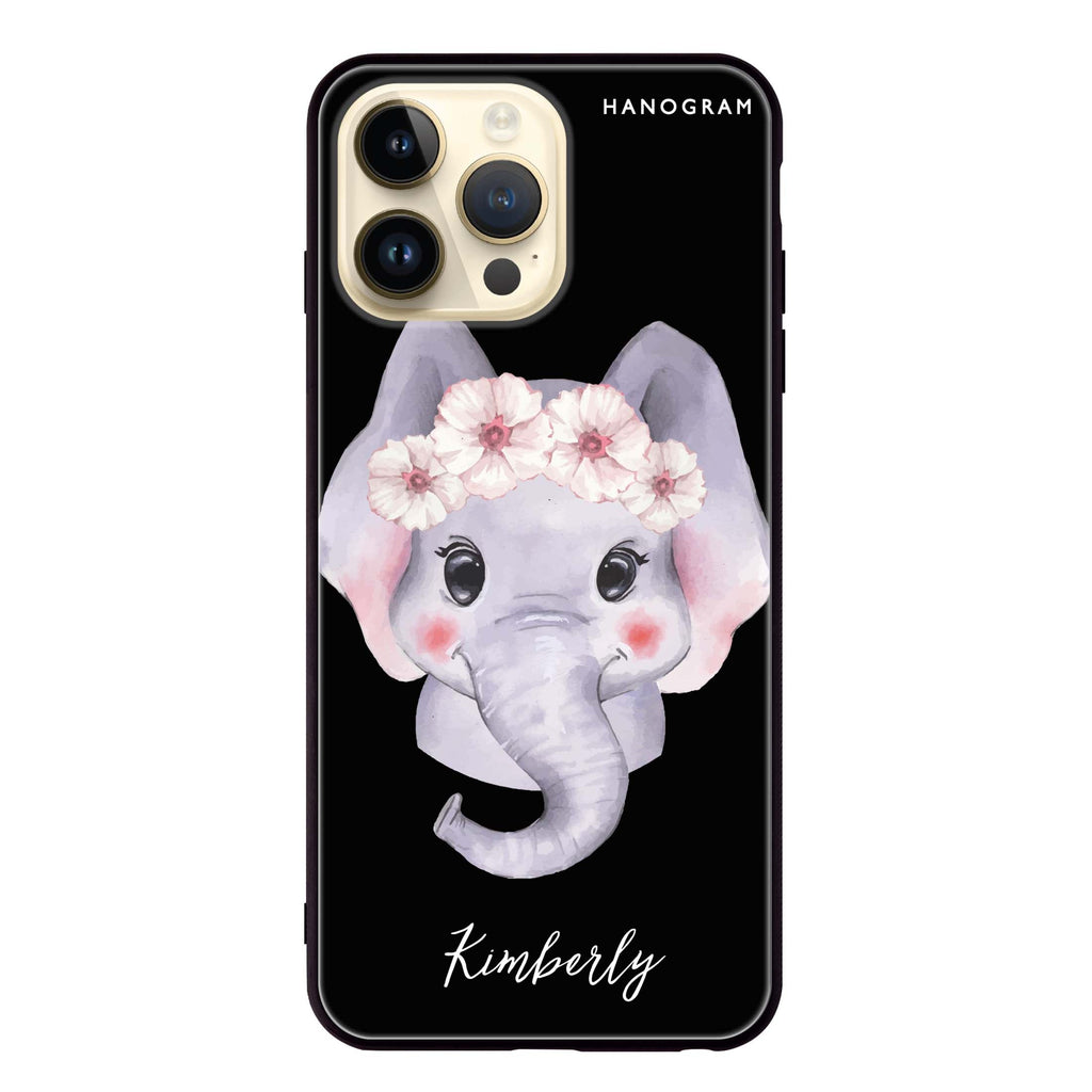 Baby Elephant iPhone 超薄強化玻璃殻