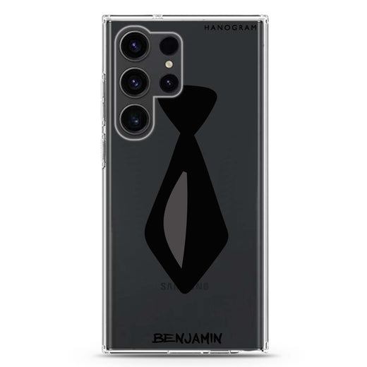 Tie Samsung Galaxy Ultra 可加名字透明保護殼，適用 S26/S25/S24/S23 Ultra，圖1