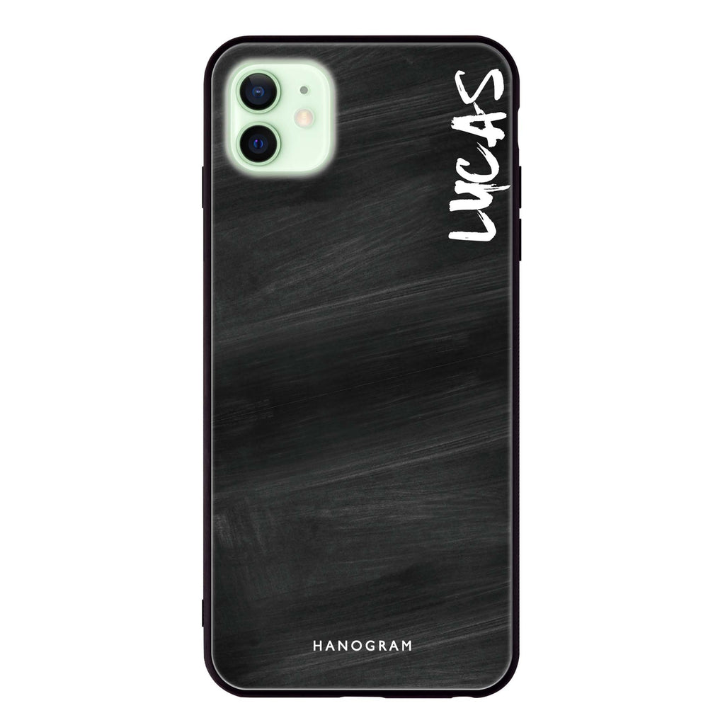Burst Black iPhone 12 mini 超薄強化玻璃殻