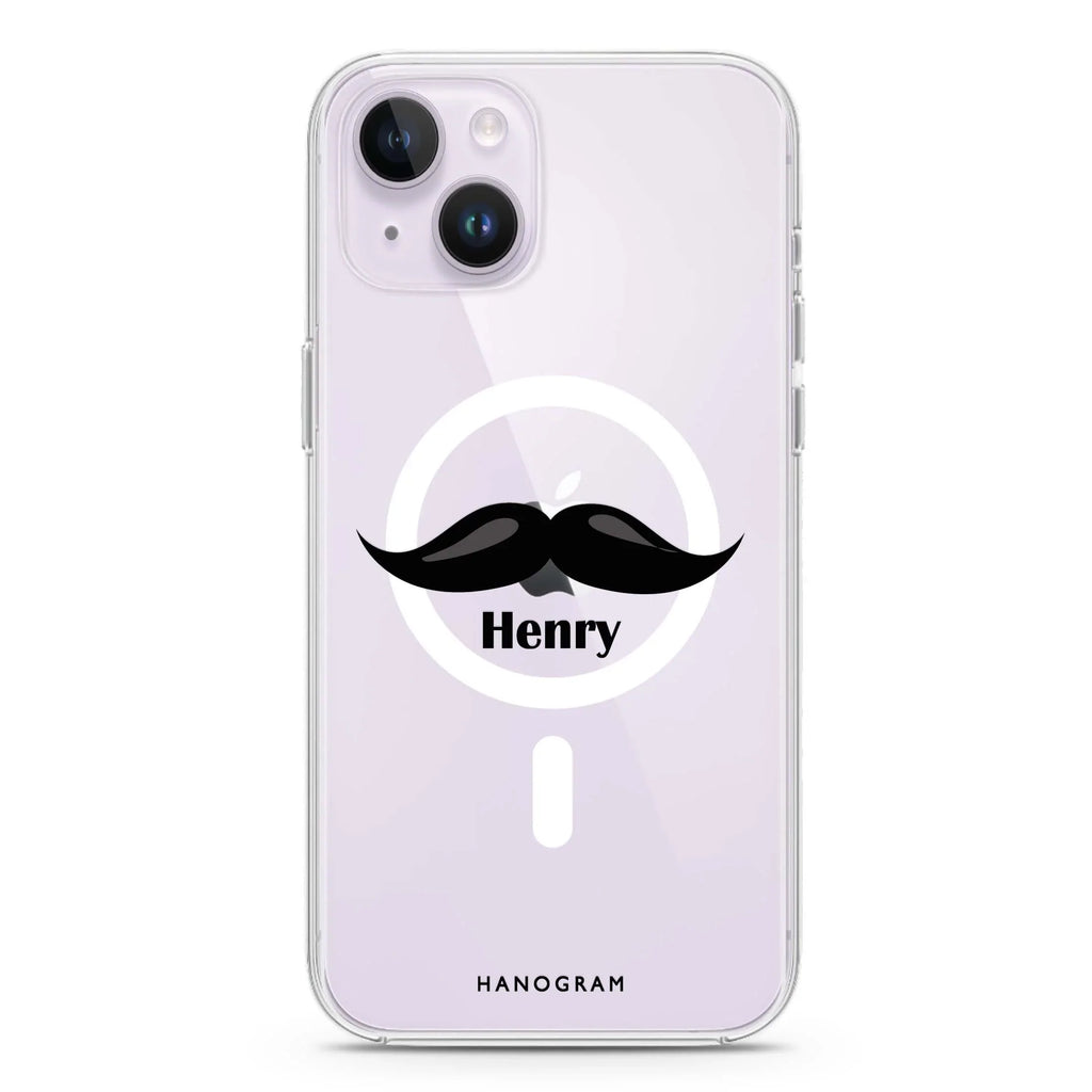Moustache iPhone 14 Magsafe 兼容水晶透明保護殼