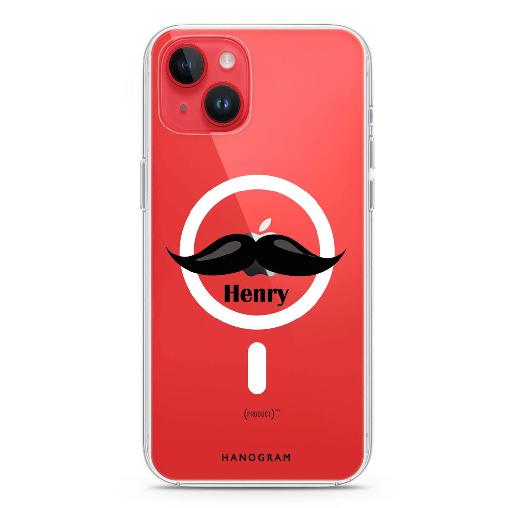 Moustache iPhone 14 Plus Magsafe 兼容水晶透明保護殼