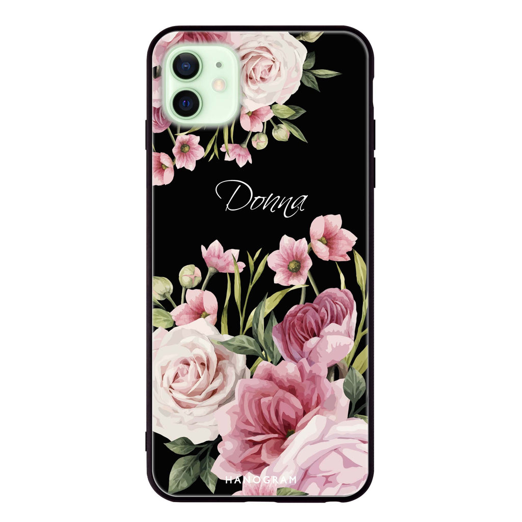 Beautiful Flowers iPhone 12 超薄強化玻璃殻