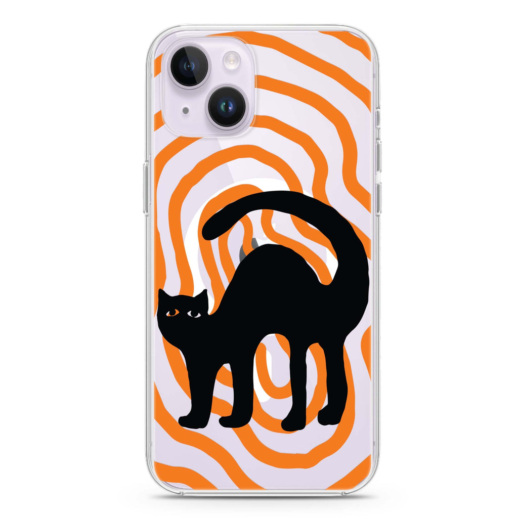 Fog cat iPhone 14 Magsafe 兼容水晶透明保護殼