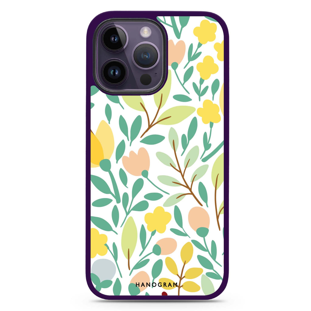 Floral Magsafe 兼容防衝擊保護殼