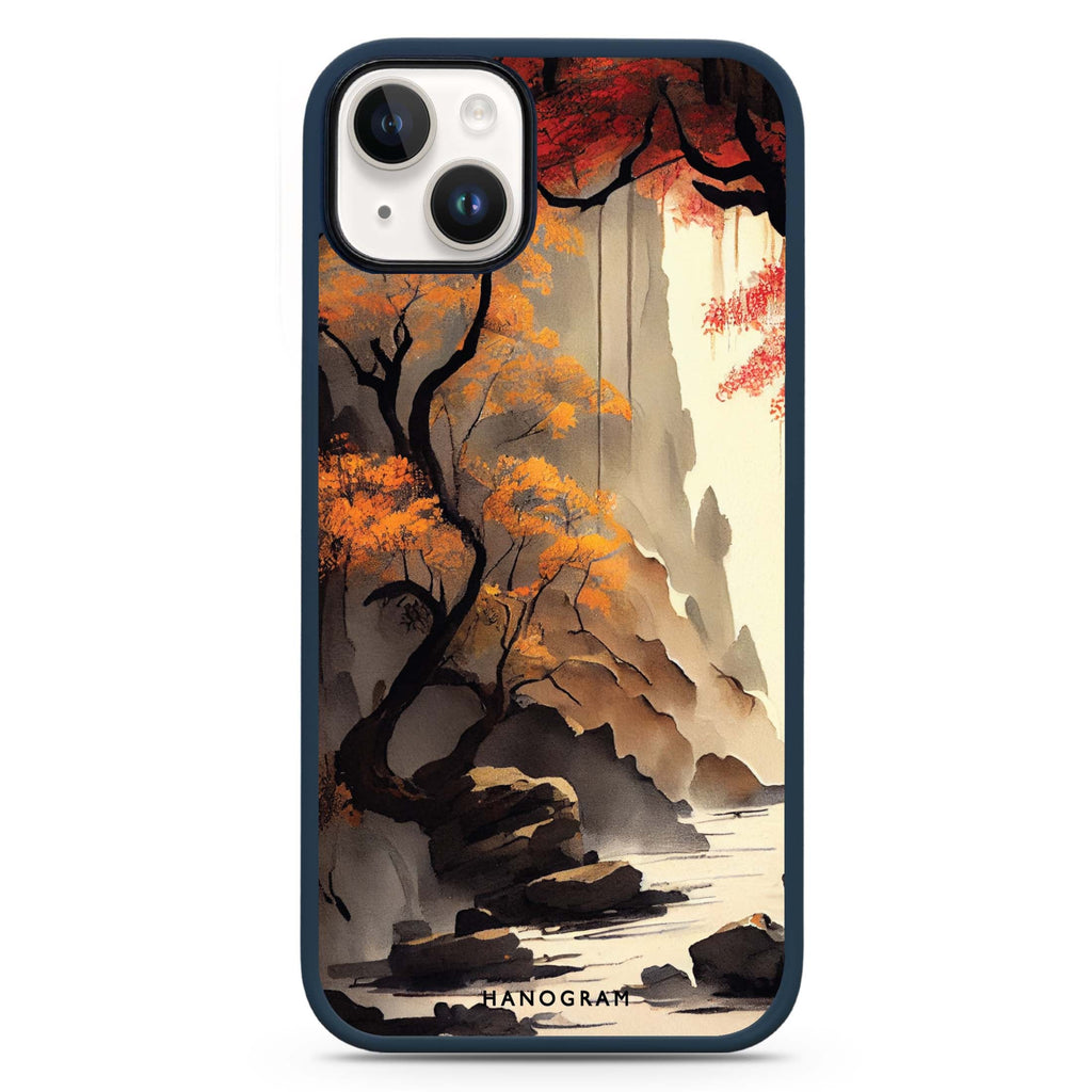 Japanese painting iPhone 14 Plus Magsafe 兼容防衝擊保護殼