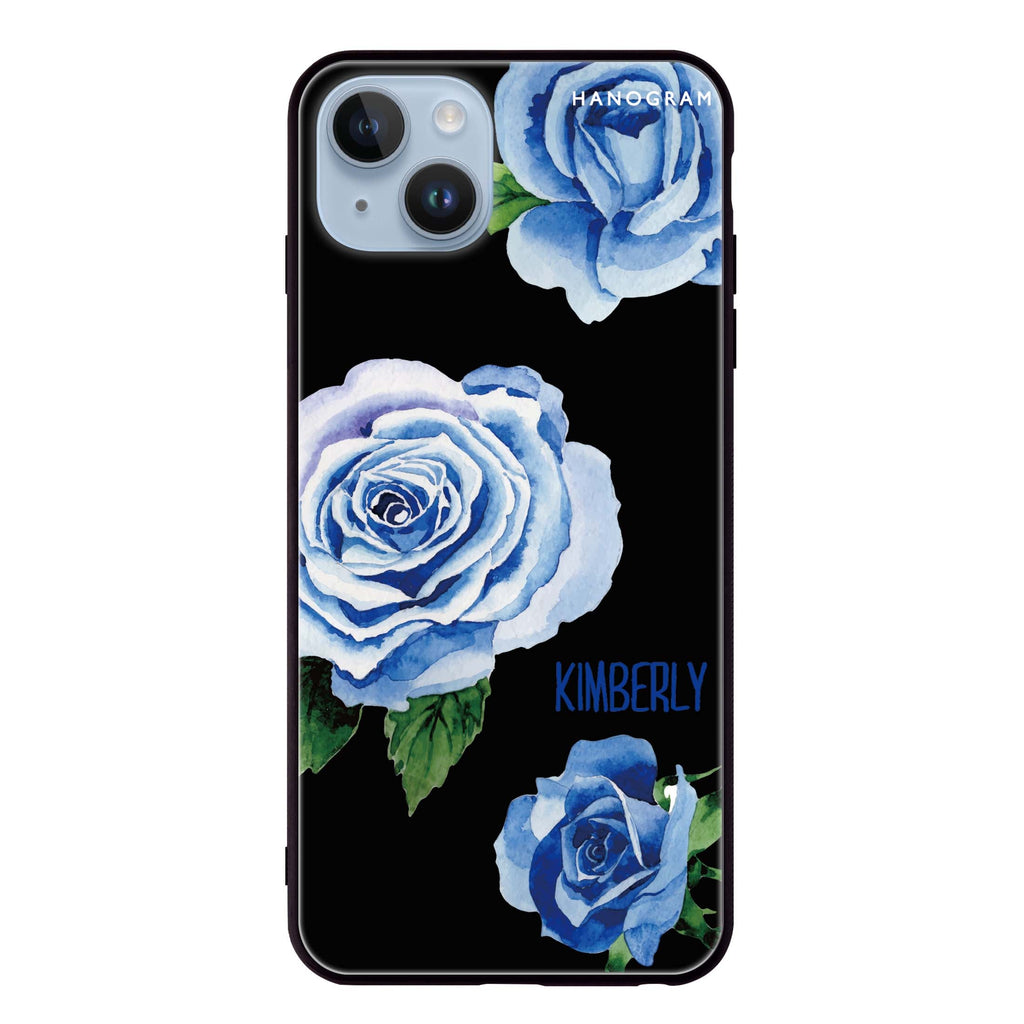 Blue Rose iPhone 13 超薄強化玻璃殻