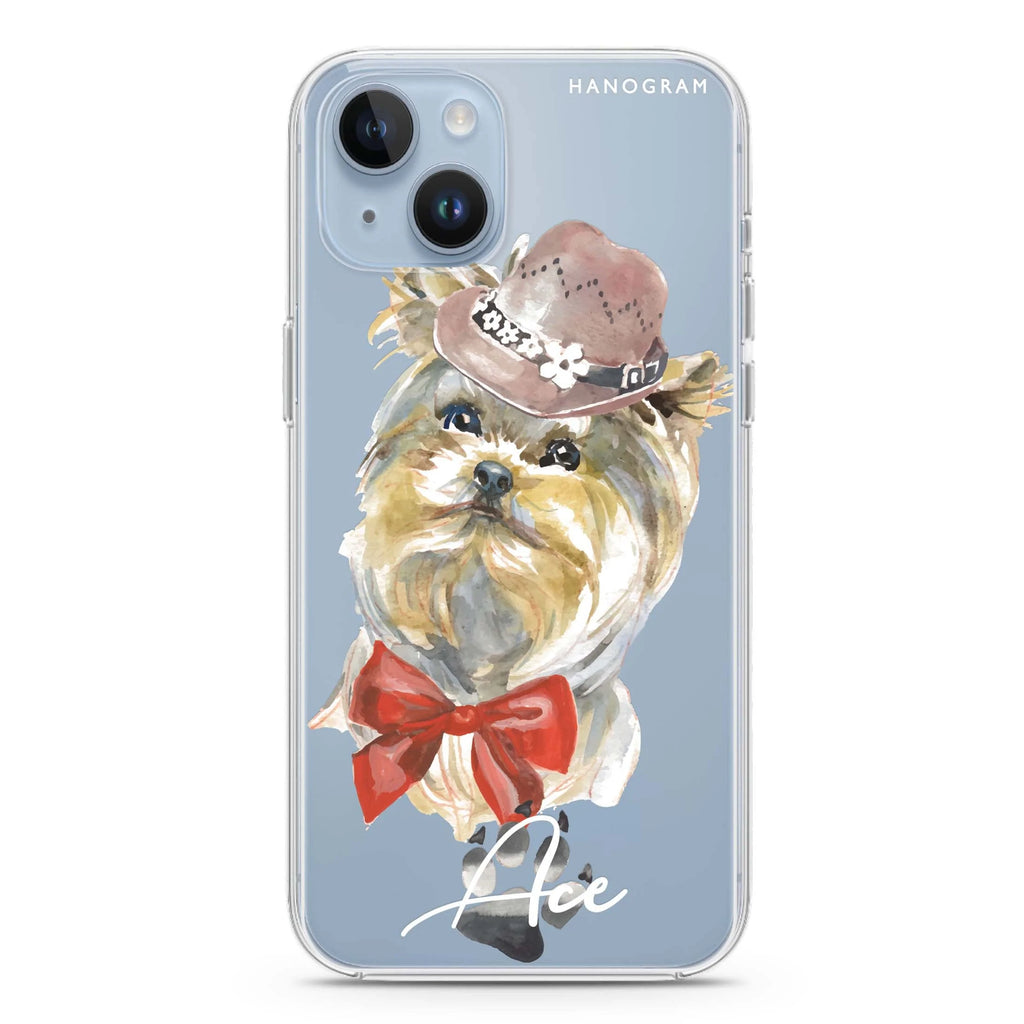 Yorkshire Terrier iPhone 14 水晶透明保護殼