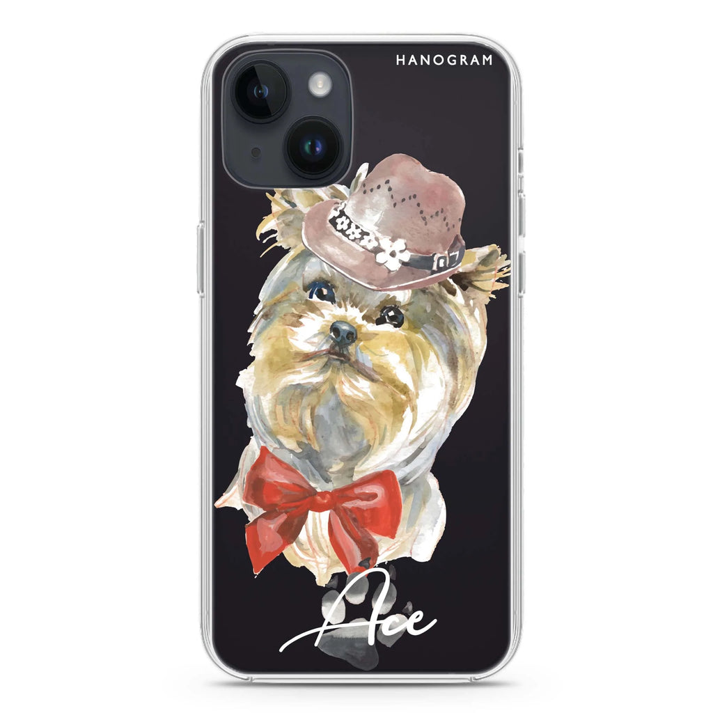 Yorkshire Terrier iPhone 14 plus 水晶透明保護殼