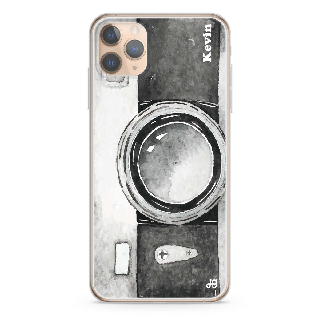 Fashion Camera iPhone 11 Pro Max 水晶透明保護殼