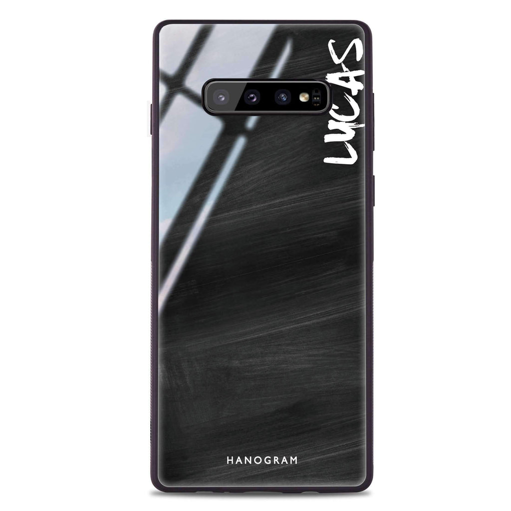 Burst Black Samsung S10 超薄強化玻璃殻