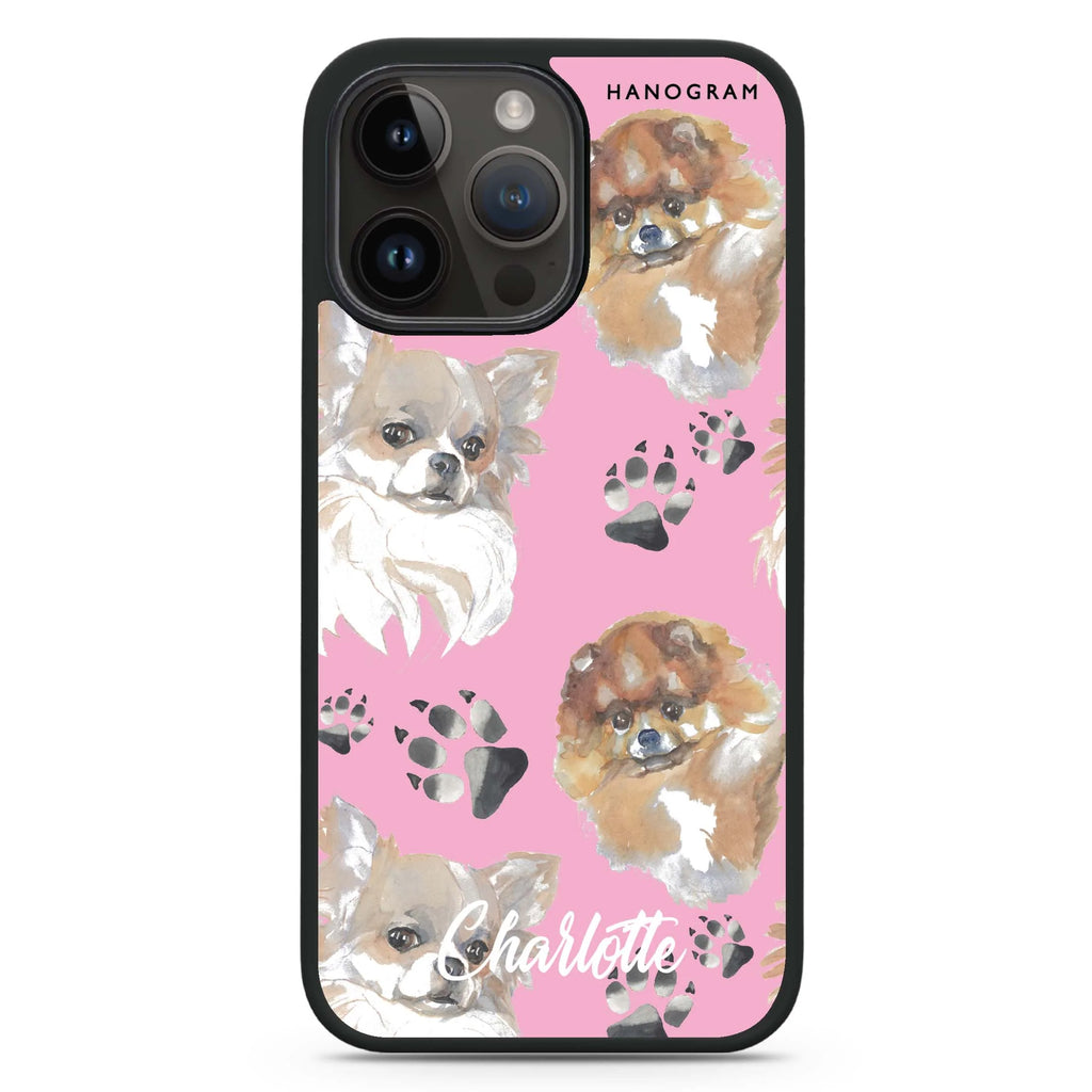 Pompom & Chihuahua Magsafe 兼容防衝擊保護殼