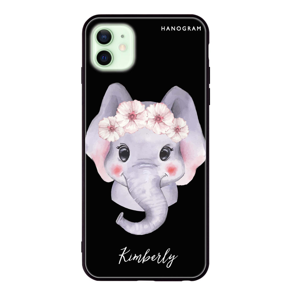 Baby Elephant iPhone 12 mini 超薄強化玻璃殻