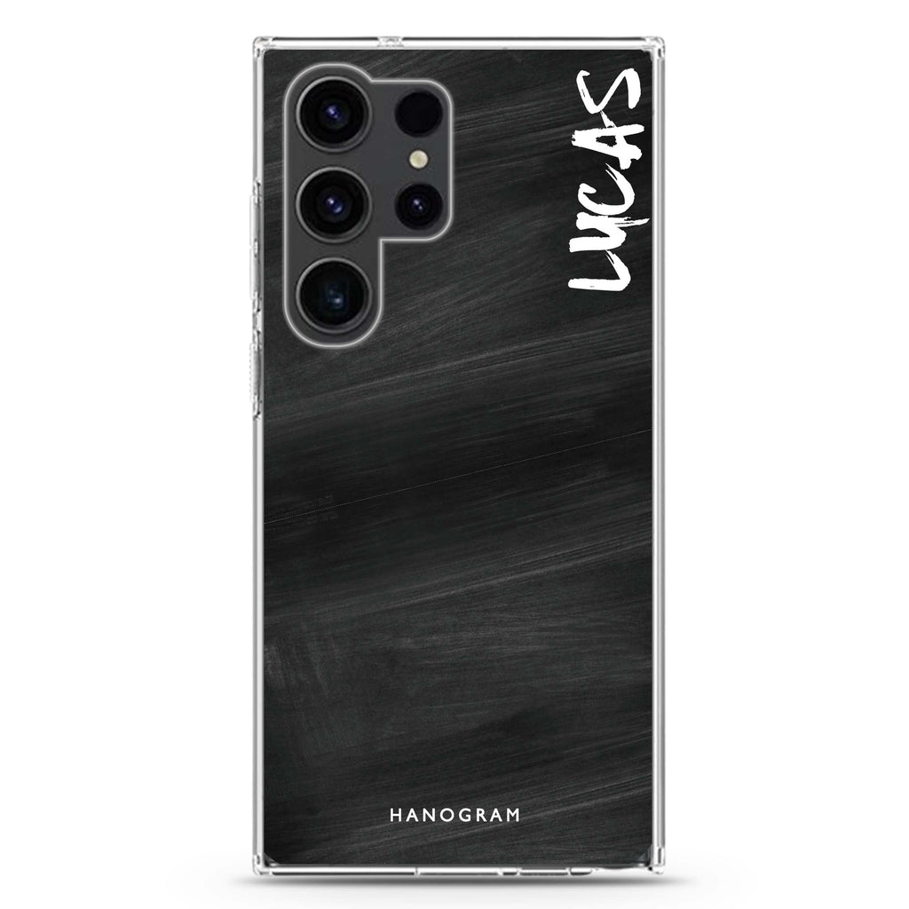 Burst Black Samsung Galaxy Ultra 可加名字透明保護殼，適用 S26/S25/S24/S23 Ultra，圖1