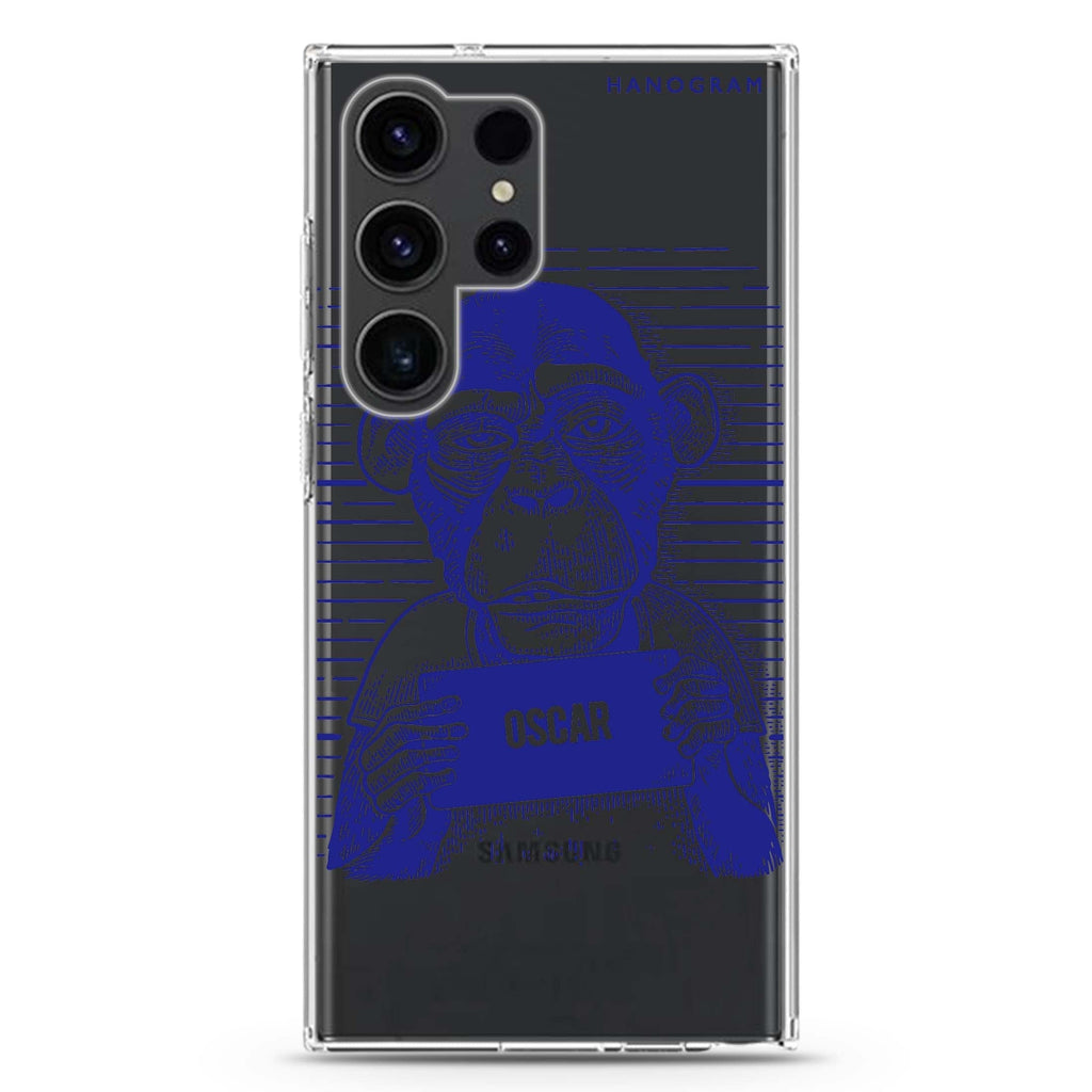 Criminal Samsung Galaxy Ultra 可加名字透明保護殼，適用 S26/S25/S24/S23 Ultra，圖1