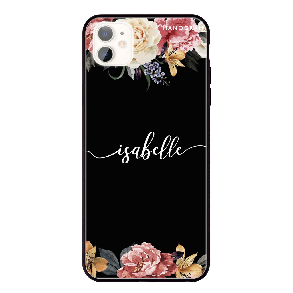 Art of Classic Floral iPhone 11 超薄強化玻璃殻