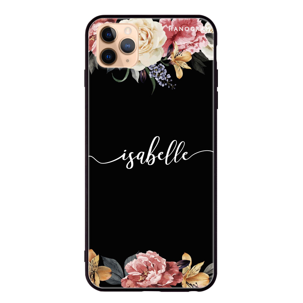 Art of Classic Floral iPhone 11 Pro Max 超薄強化玻璃殻