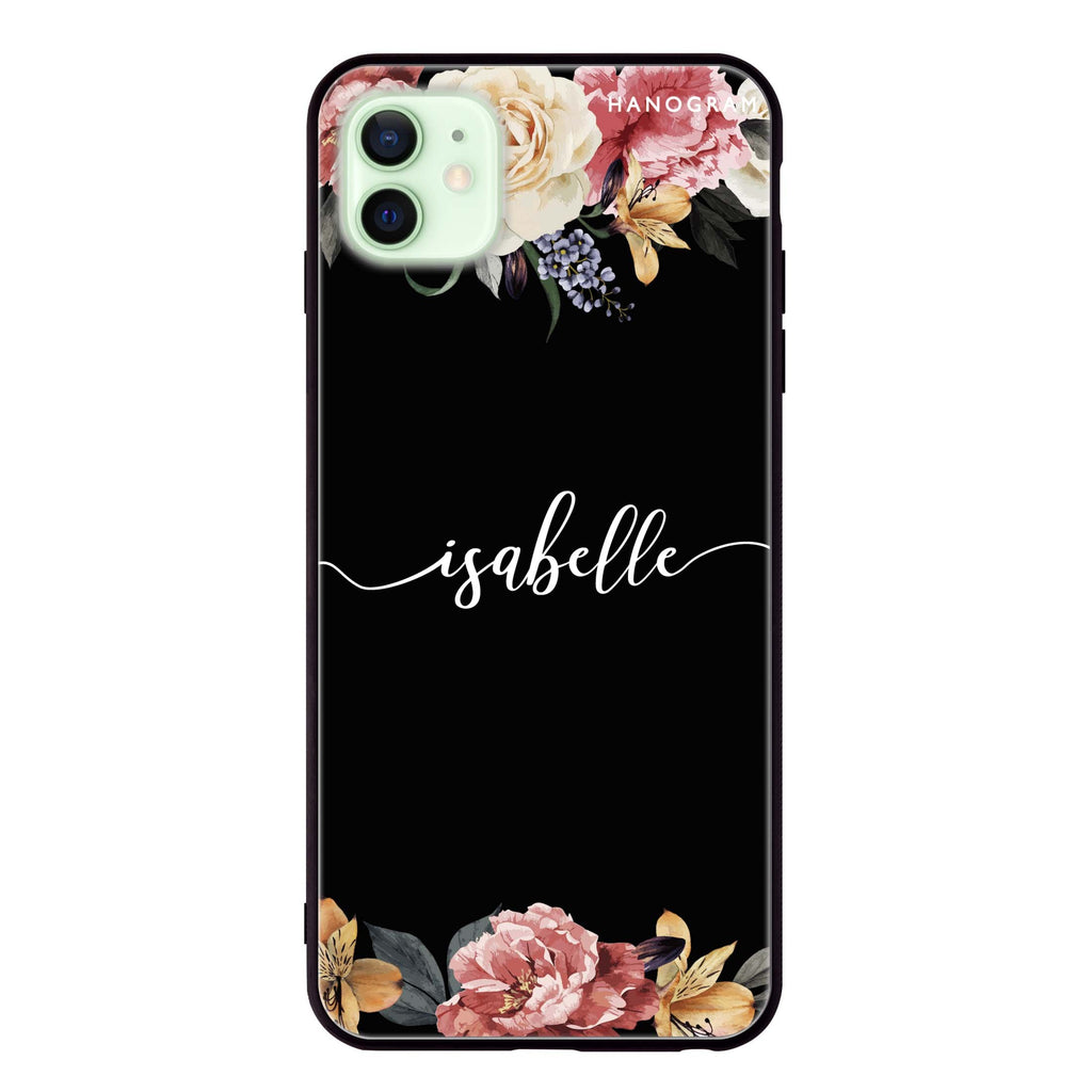 Art of Classic Floral iPhone 12 超薄強化玻璃殻