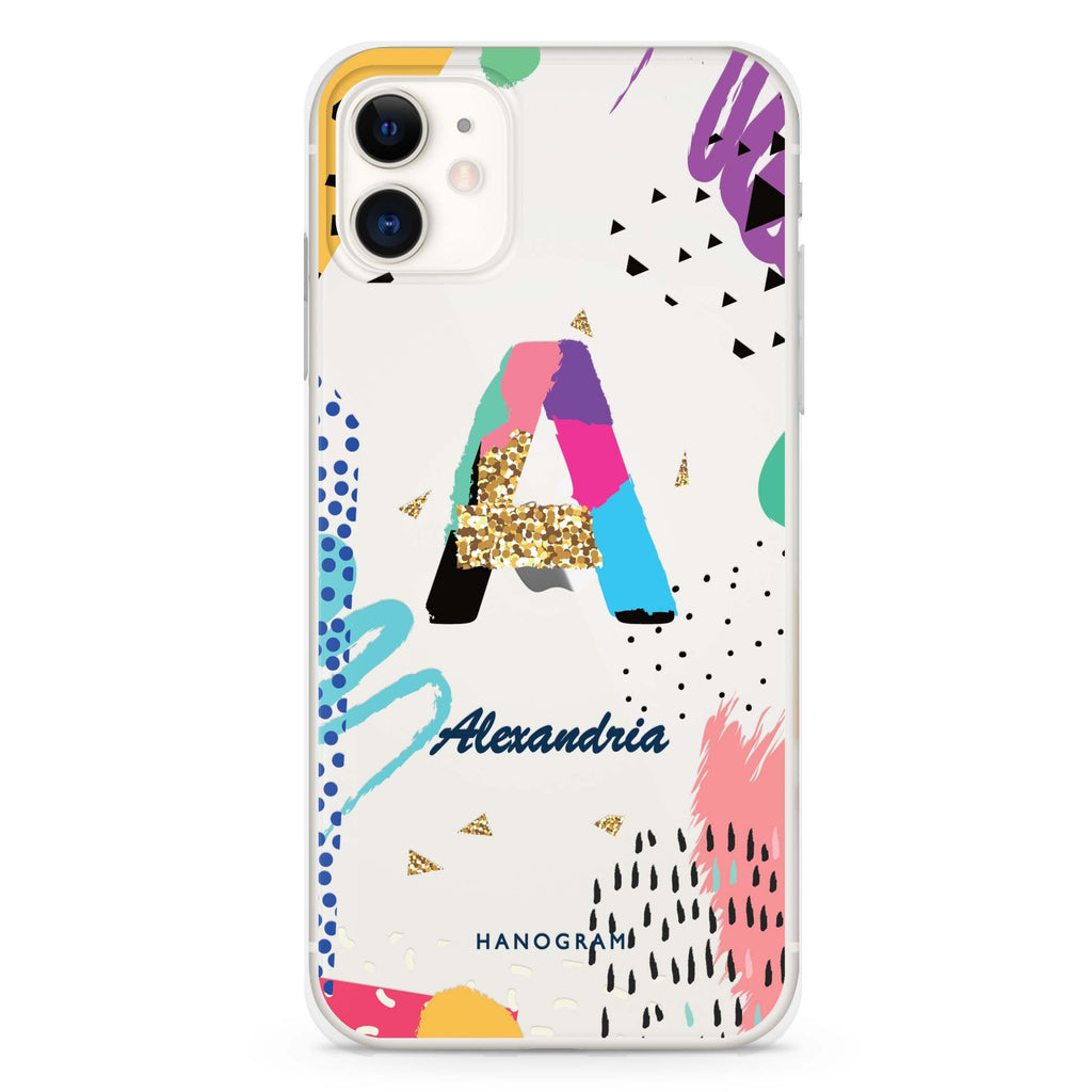 Artistic Monogram IV iPhone 11 水晶透明保護殼