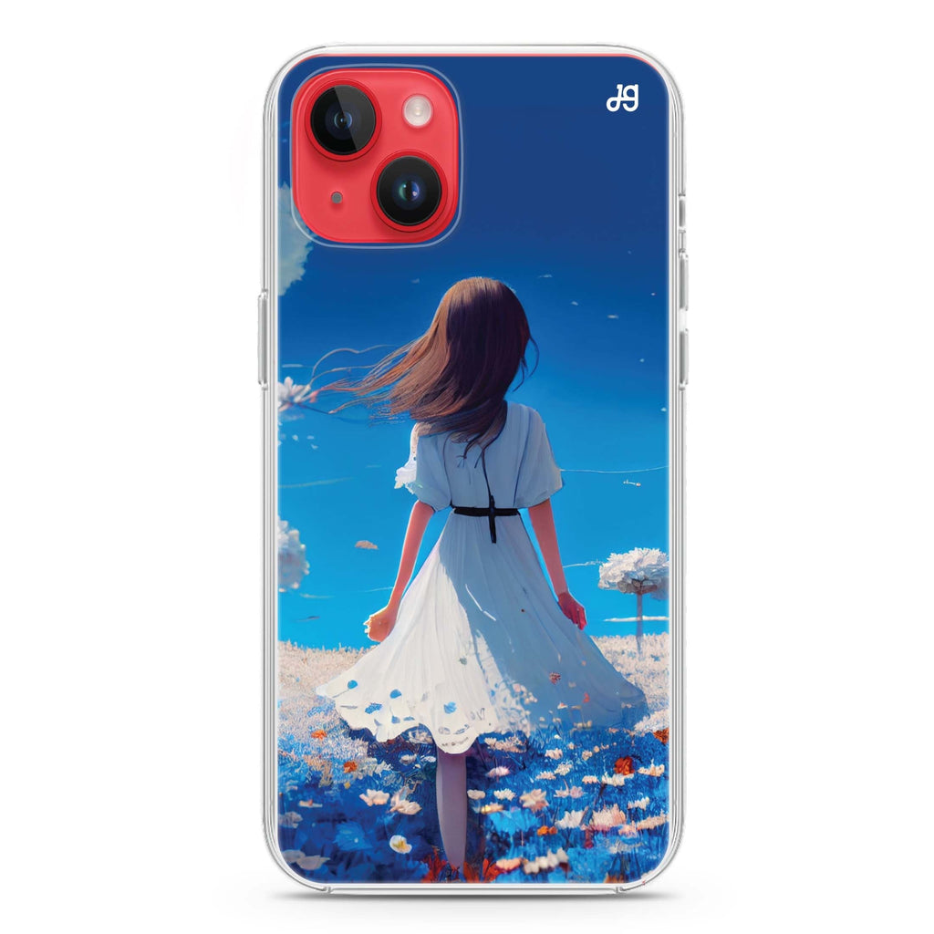 A Dream iPhone 14 Plus Magsafe 兼容水晶透明保護殼