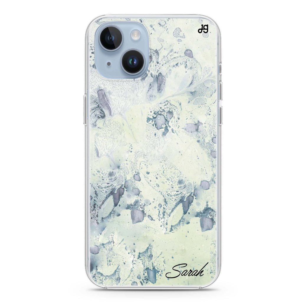 Vintage Marble iPhone 14 Plus Magsafe 兼容水晶透明保護殼