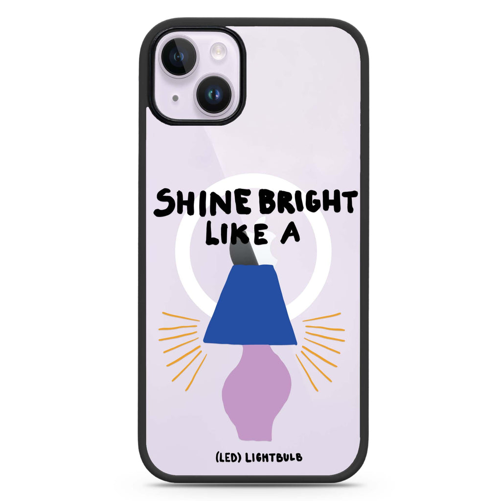 Shine Bright Like a LED iPhone 14 Plus Magsafe 兼容防衝擊保護殼
