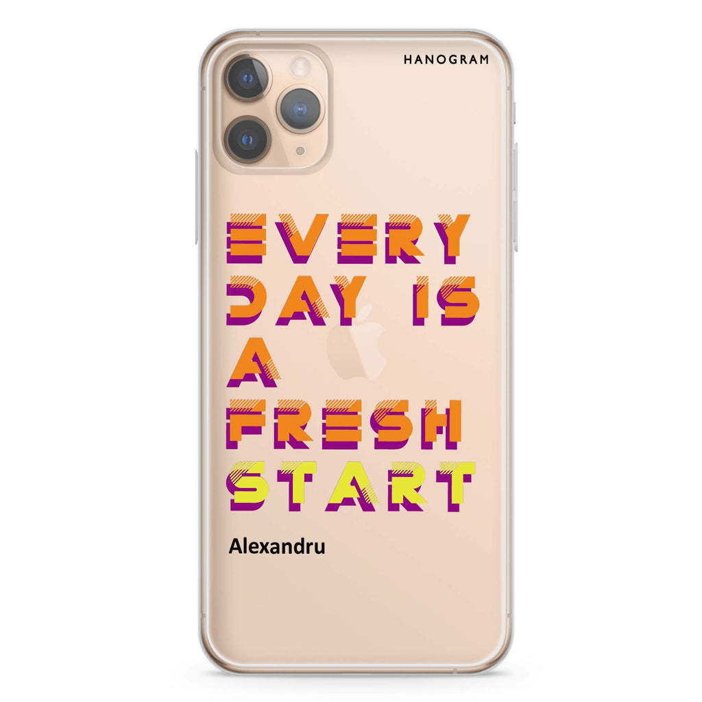 Fresh Start iPhone 11 Pro Max 水晶透明保護殼