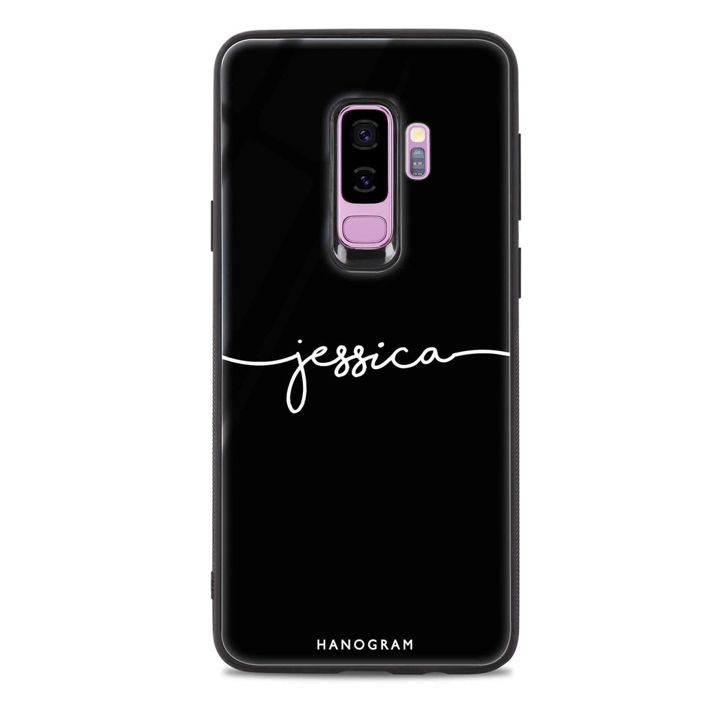 Handwritten Samsung S9 Plus 超薄強化玻璃殻