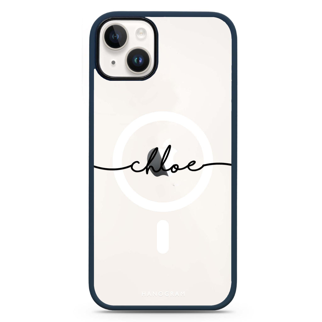 Handwritten iPhone 14 Plus Magsafe 兼容防衝擊保護殼
