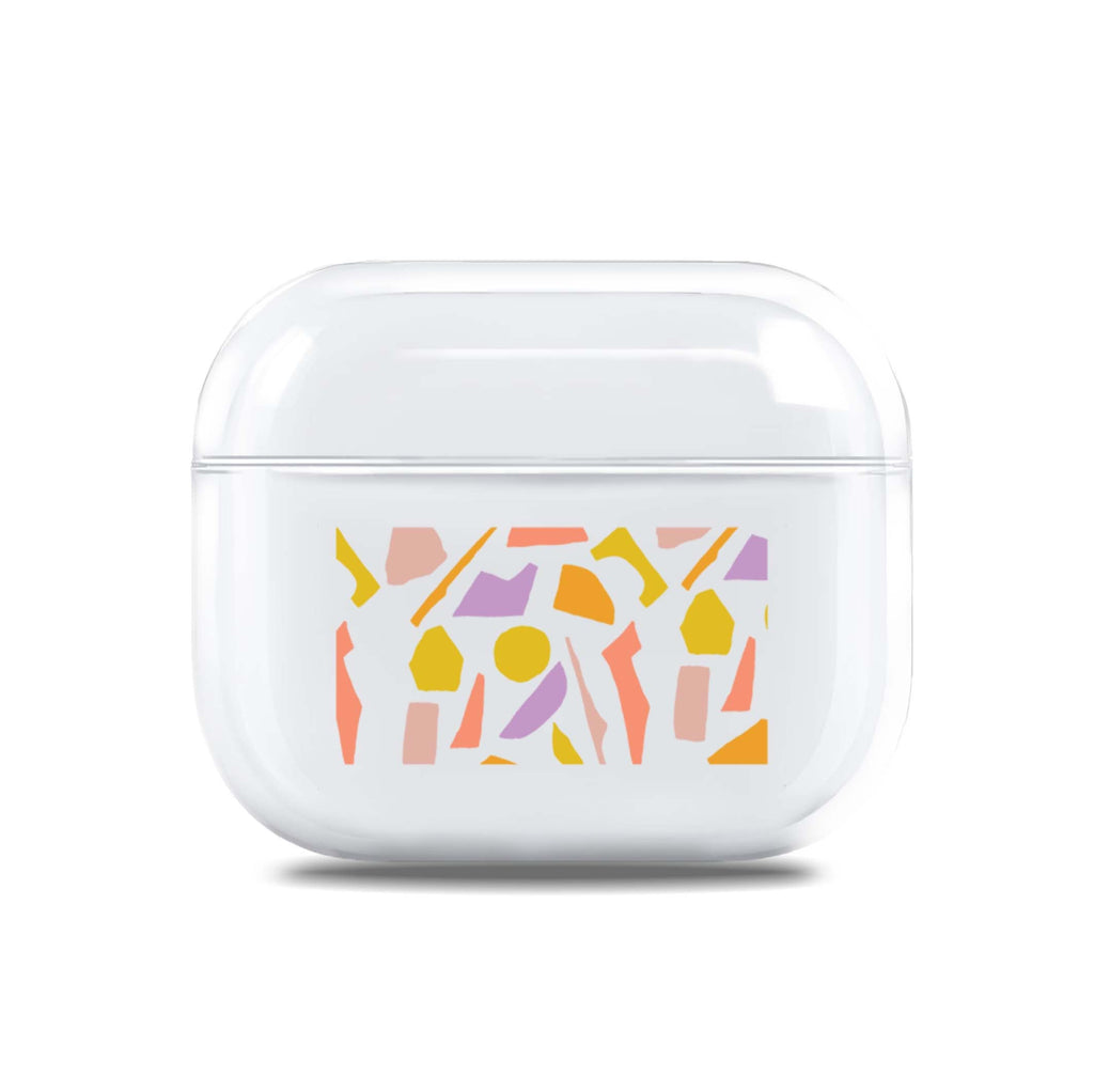 Lovely black & white AirPods 透明保護殻