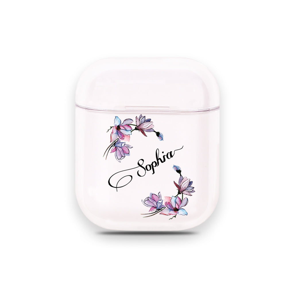 Frame With Flowers Airpods 透明保護殻