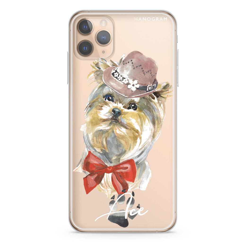 Yorkshire Terrier iPhone 11 Pro Max 水晶透明保護殼