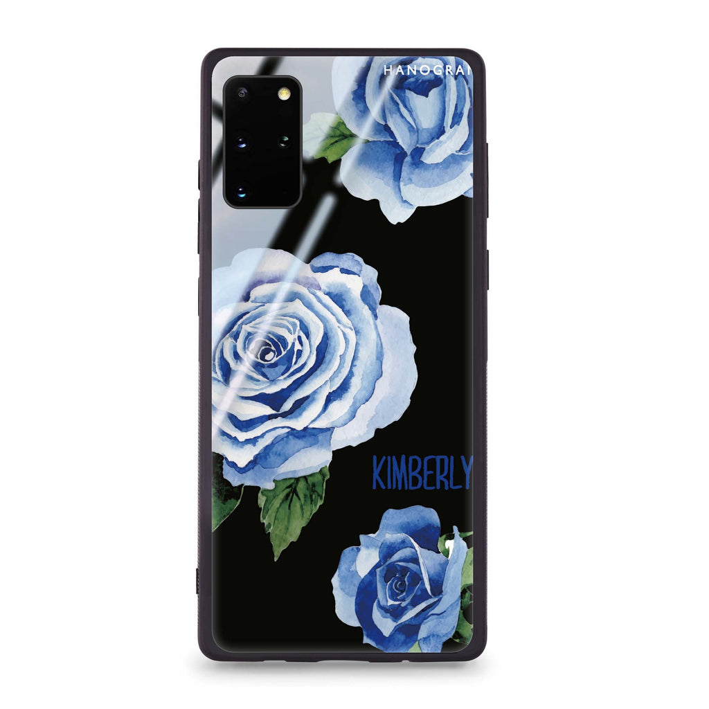 Blue Rose Samsung S20 Plus 超薄強化玻璃殻