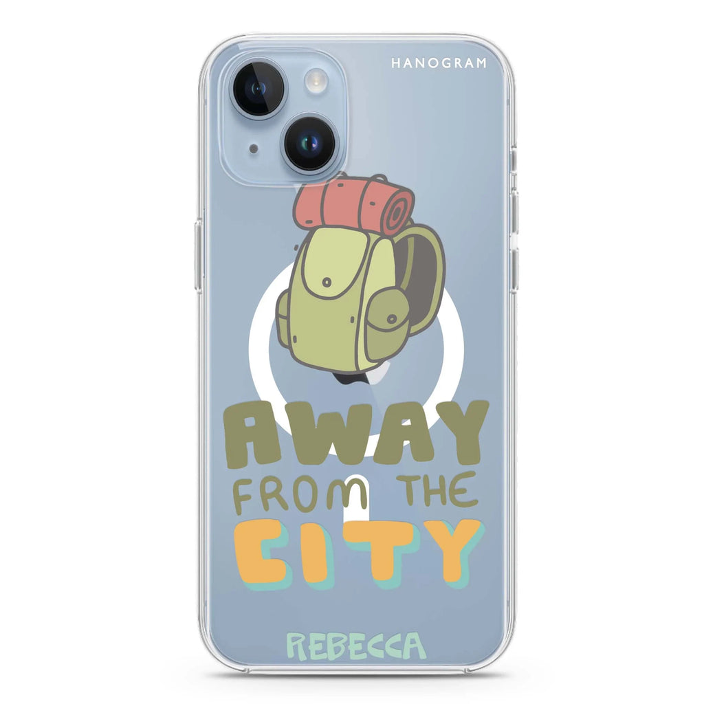 Let's Picnic iPhone 14 Magsafe 兼容水晶透明保護殼
