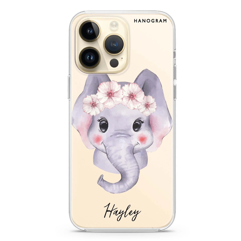 Baby Elephant iPhone 14 Pro 水晶透明保護殼