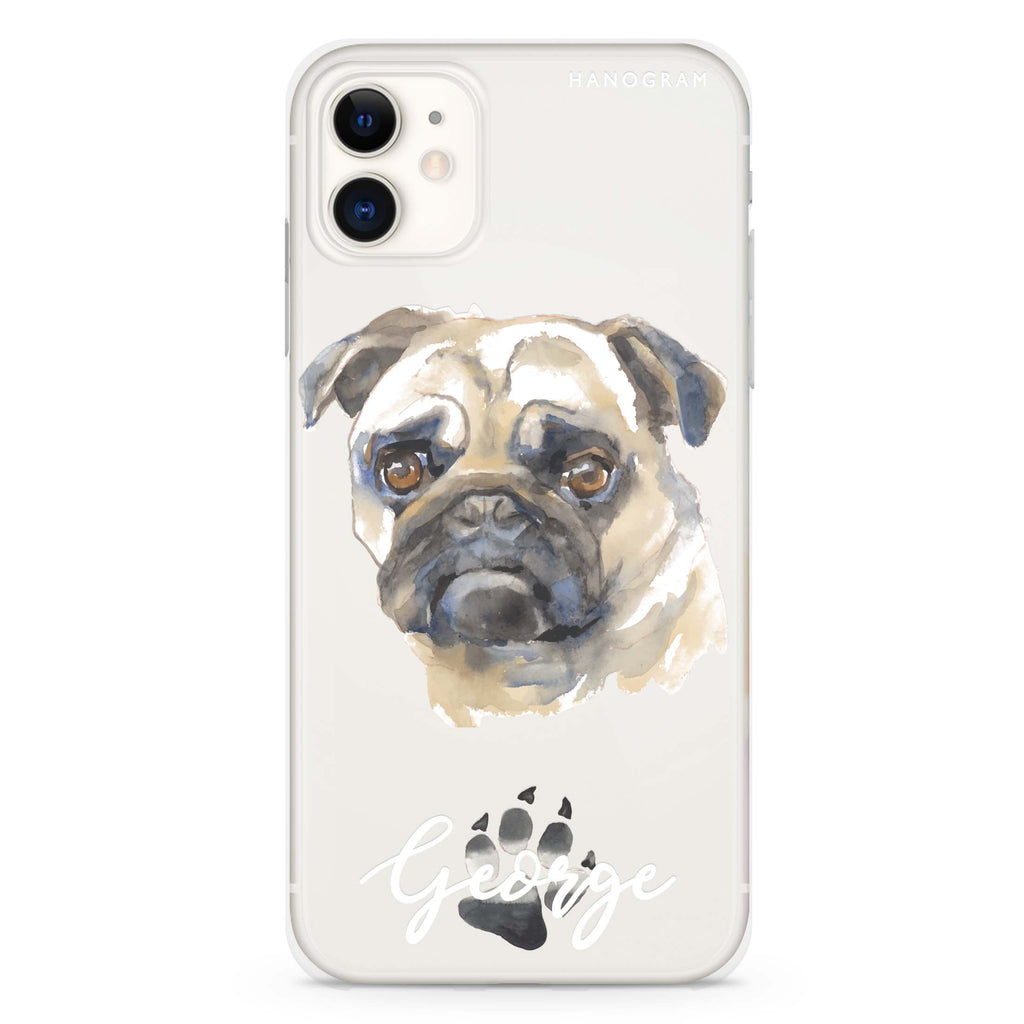 Pug iPhone 11 水晶透明保護殼