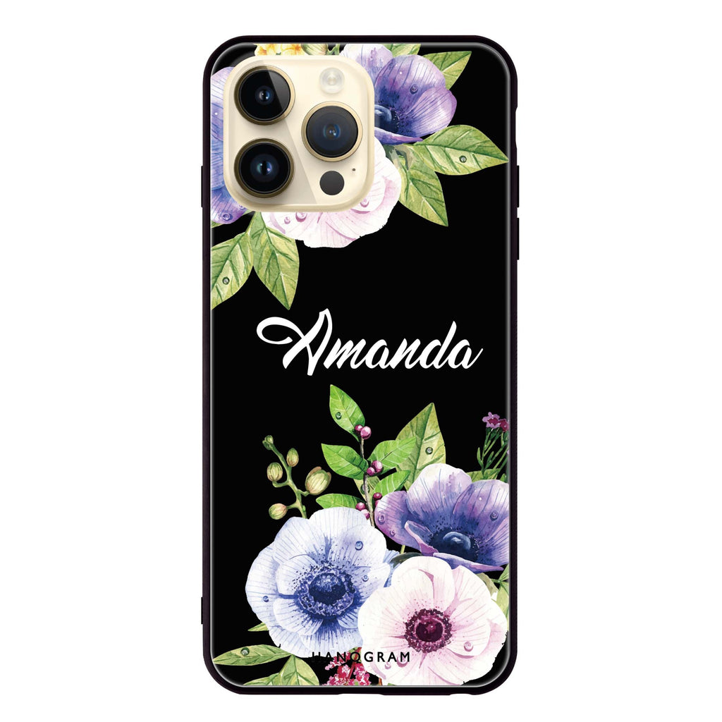 Blooming Flowers iPhone 超薄強化玻璃殻