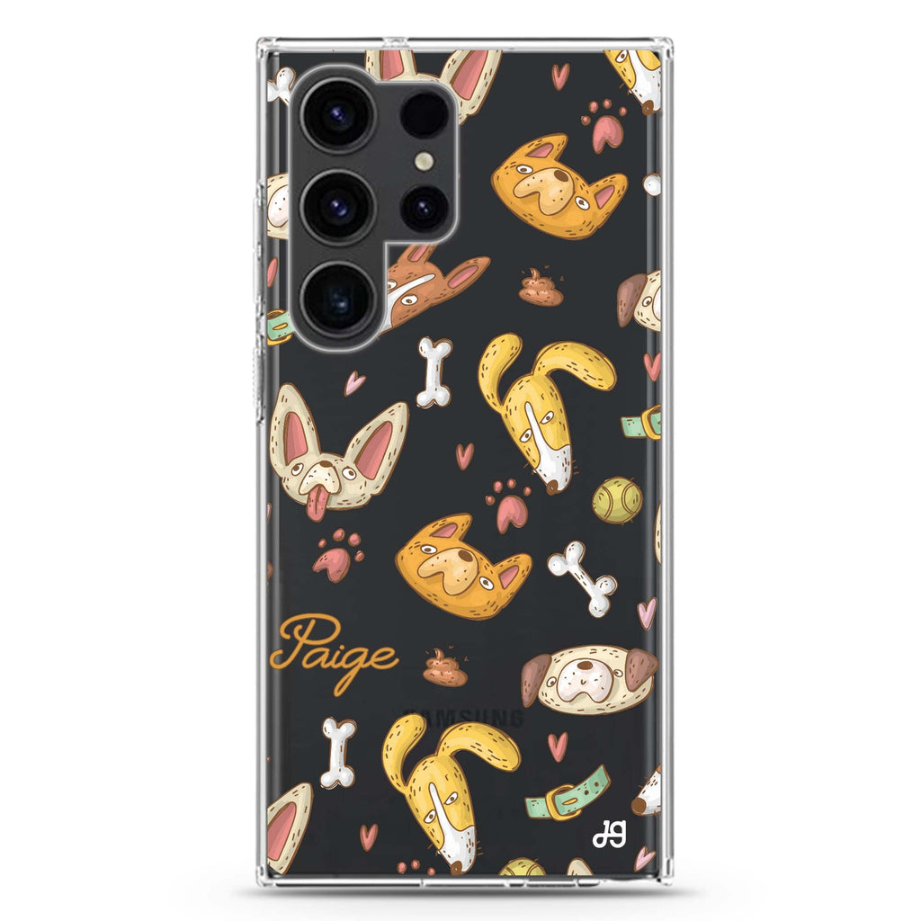 BOW BOW Samsung Galaxy Ultra 可加名字透明保護殼，適用 S26/S25/S24/S23 Ultra，圖1